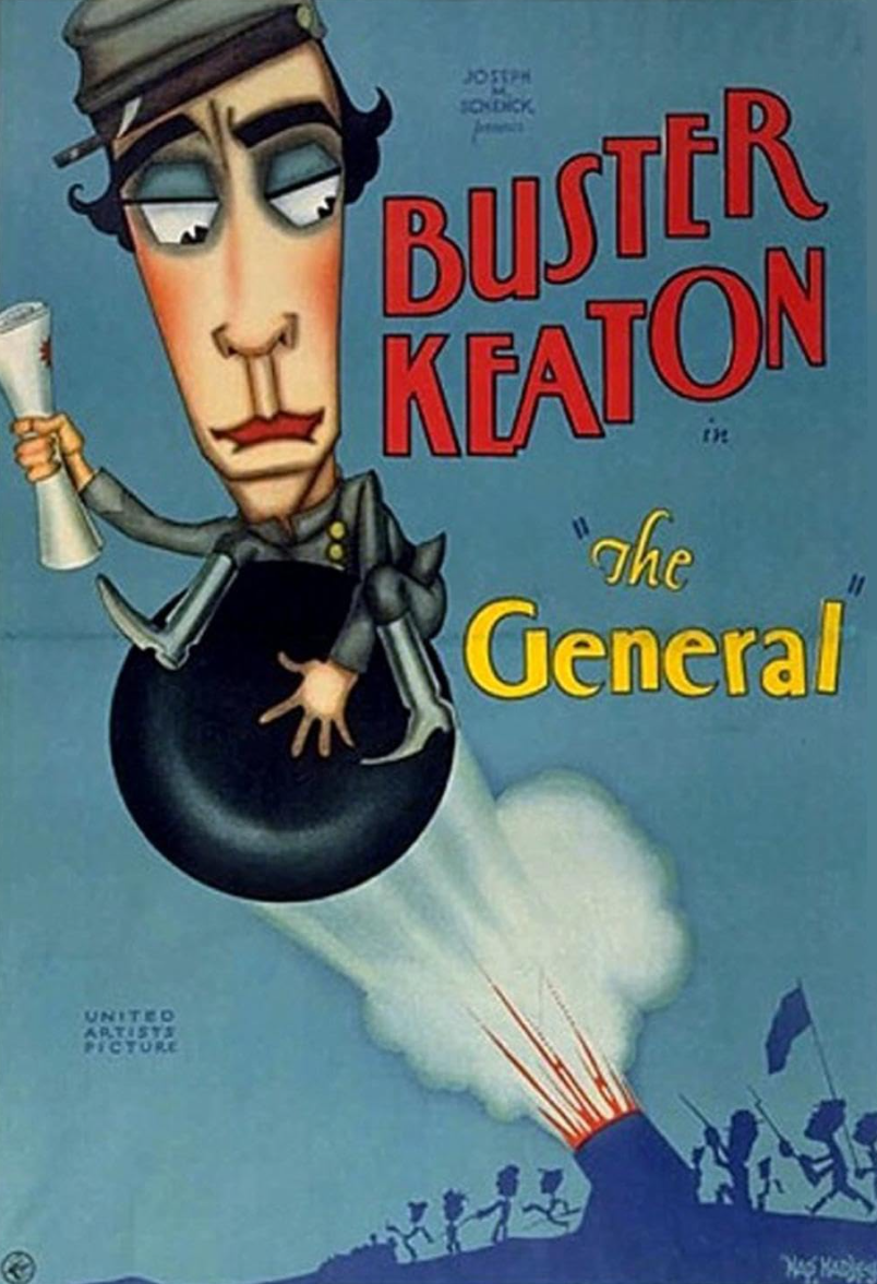 Movie Poster for 1929 film The General