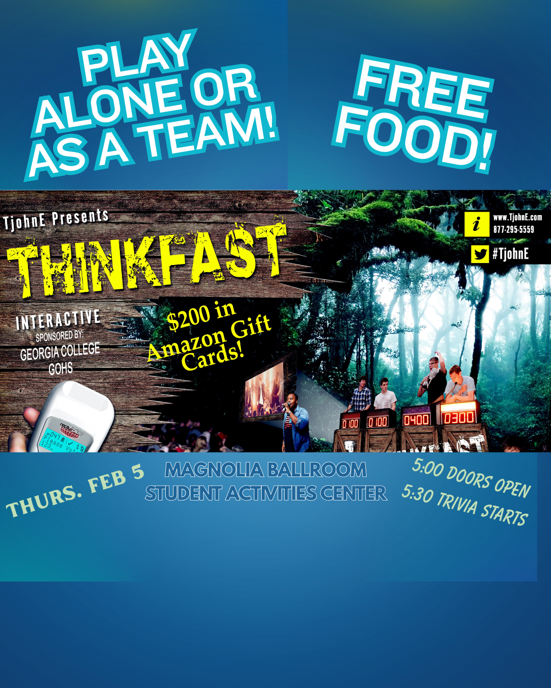 ThinkFast trivia controller