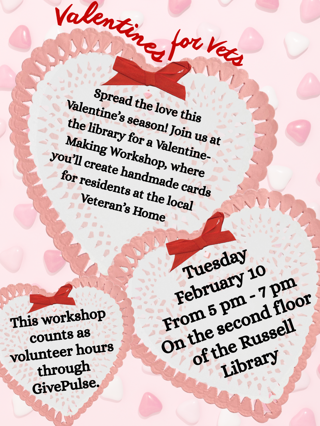 Valentines for Vets Poster