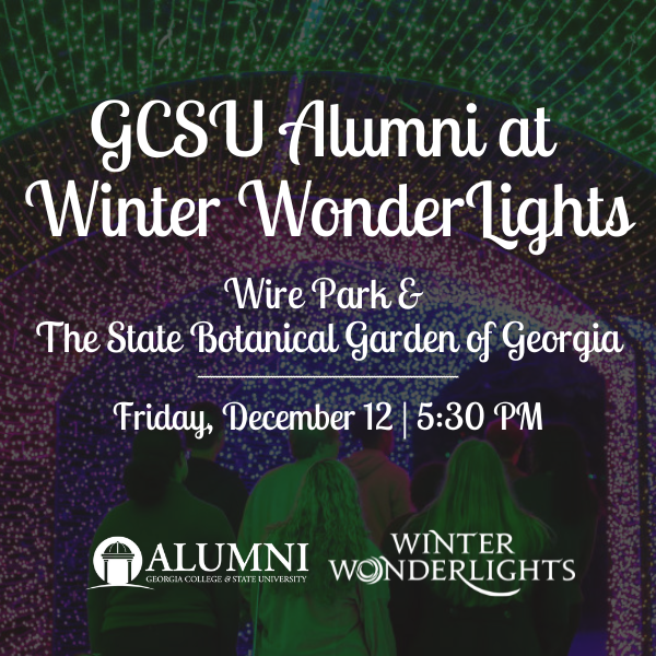GCSU Alumni at Winter WonderLights