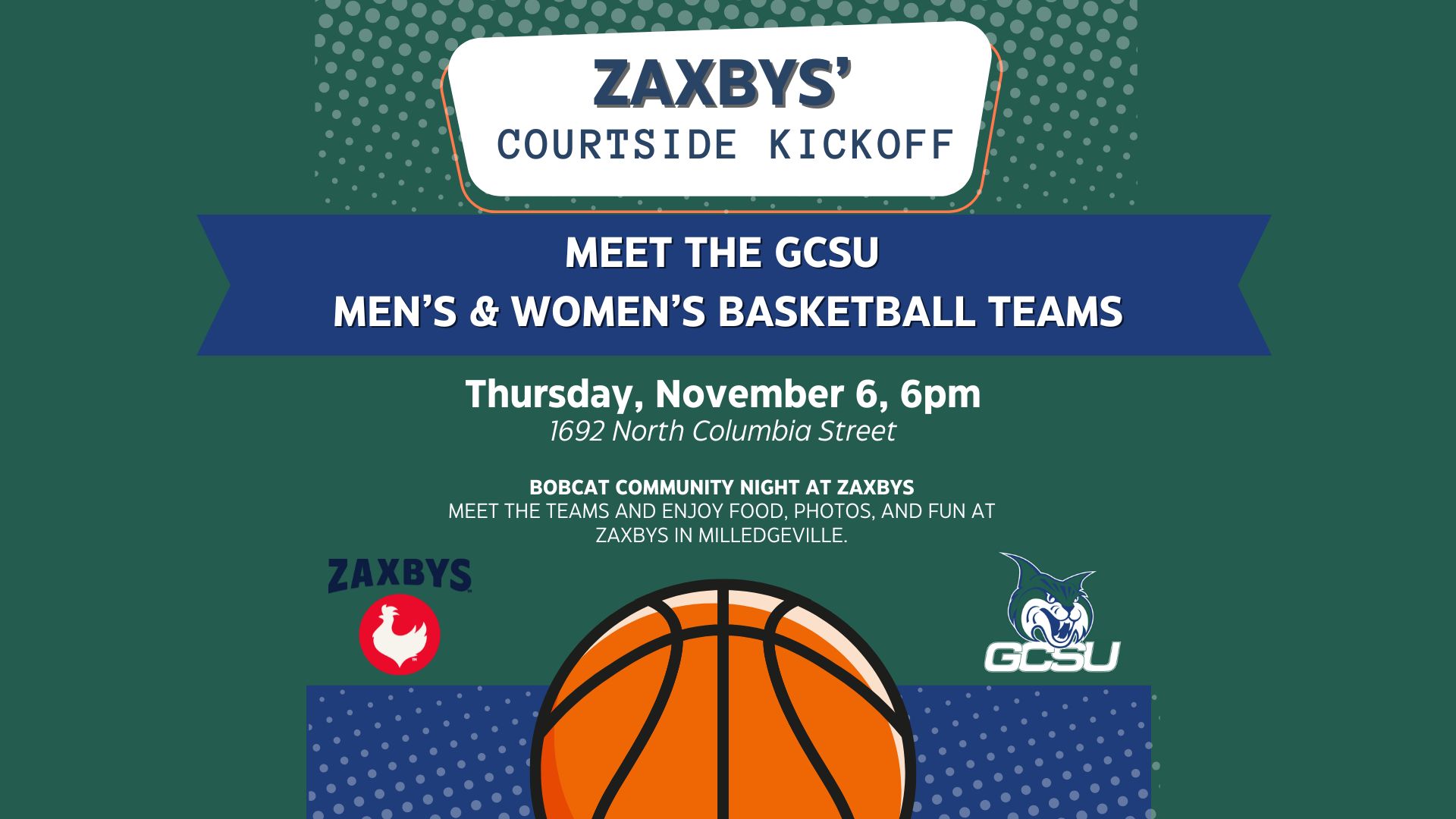 Zaxbys Courtside Kickoff