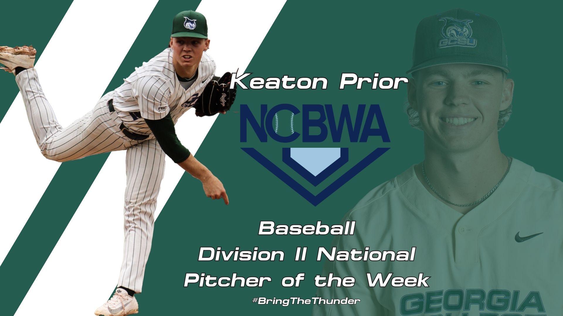 Prior named national pitcher of week