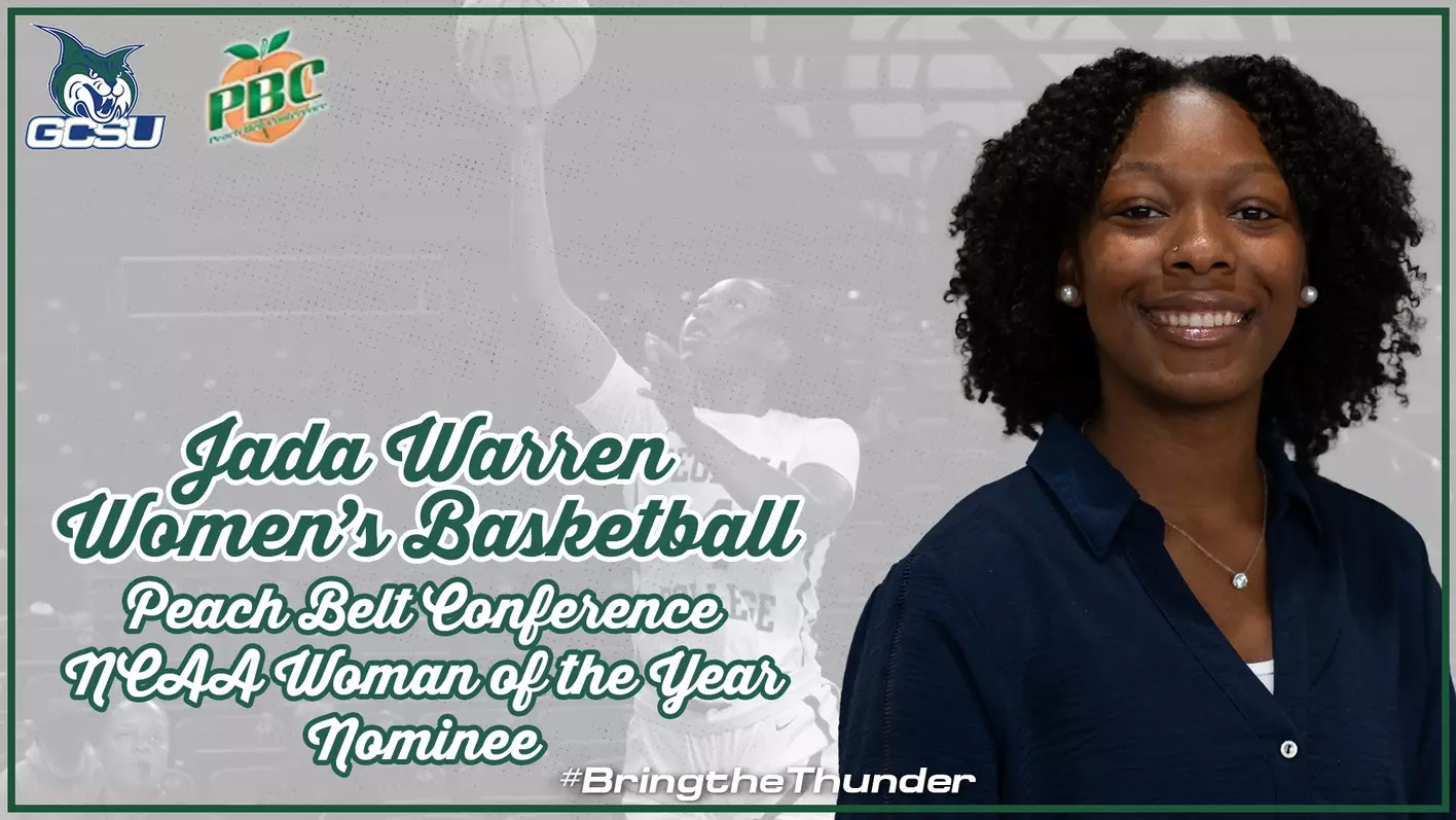 Jada Warren  PBC nominee for NCAA Woman of the Year