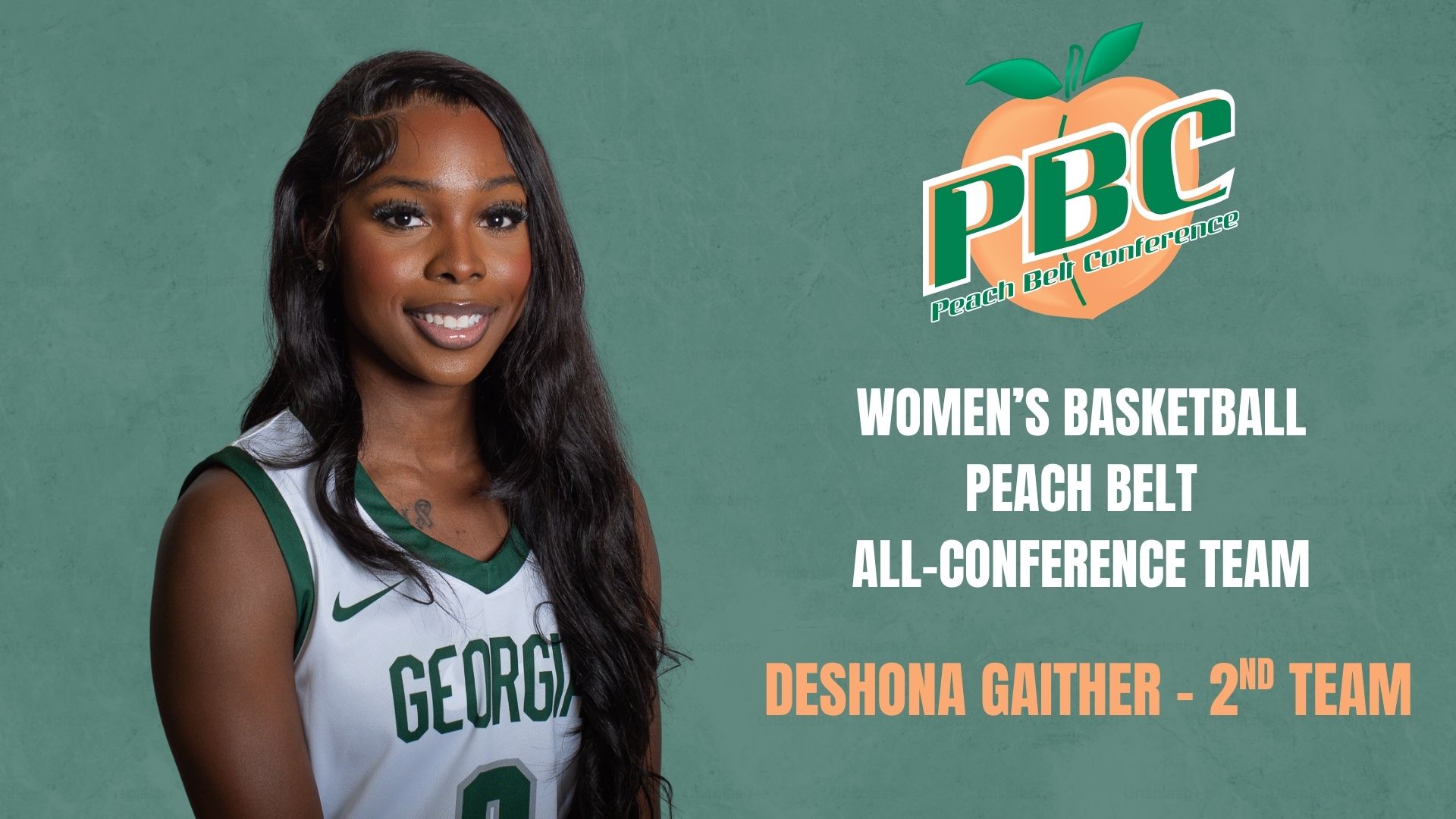 Deshona Gaither All-Peach Belt second team